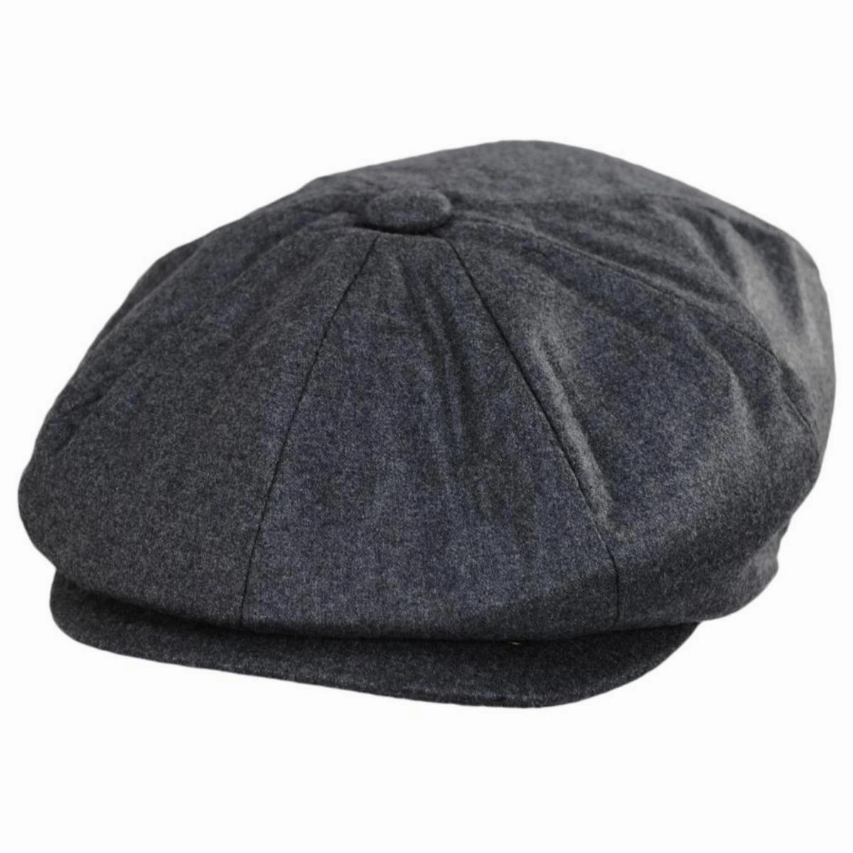 Vauxhall Wool Poplin Newsboy Cap