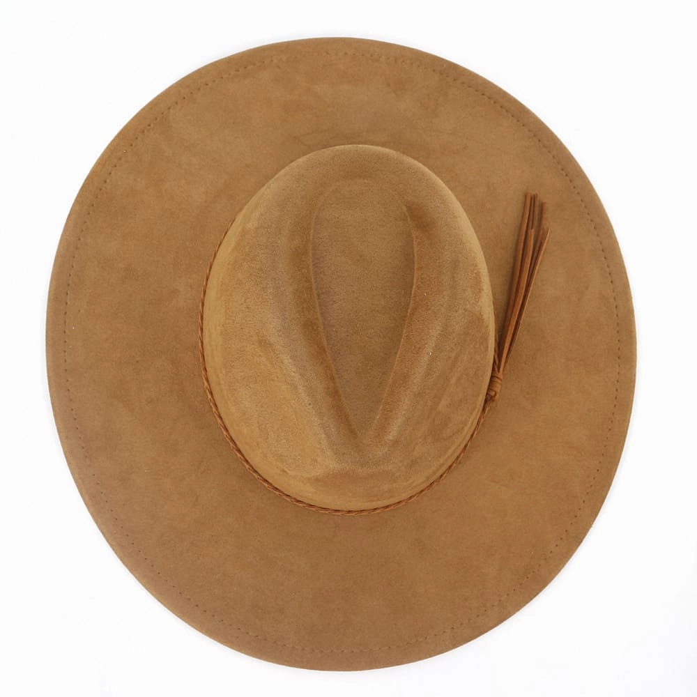 Verona Suede Fedora Hat