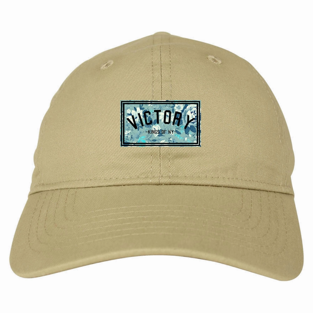 Victory Floral Pattern Dad Hat