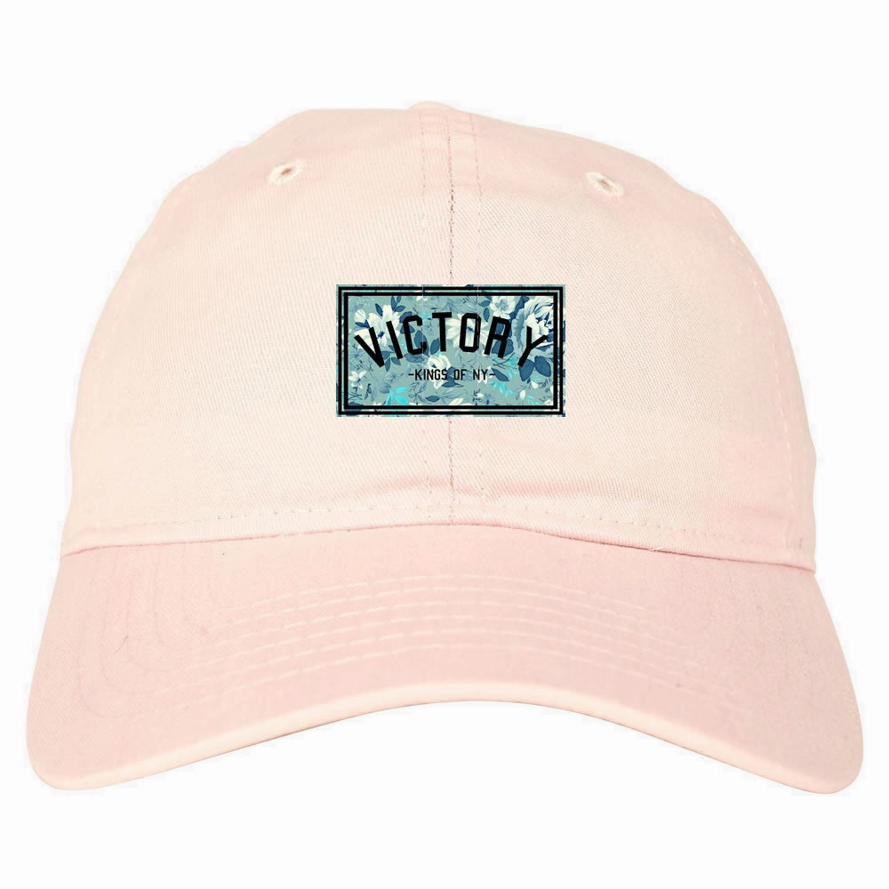 Victory Floral Pattern Dad Hat