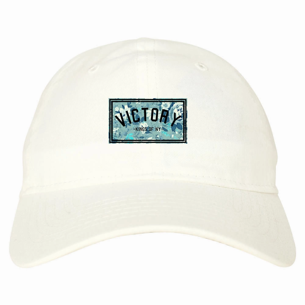 Victory Floral Pattern Dad Hat