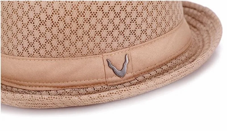 Vinci British Mesh Porkpie Hat