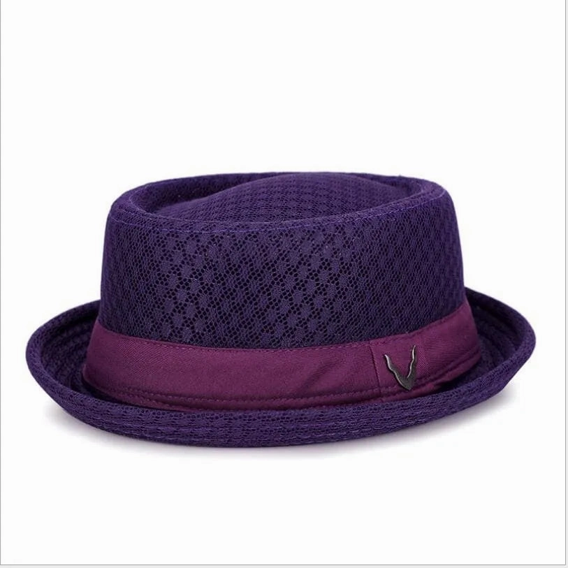 Vinci British Mesh Porkpie Hat