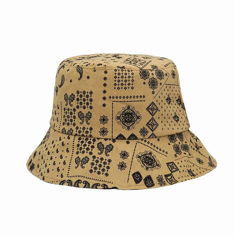 Vintage Cashew Flowers Bucket Hat
