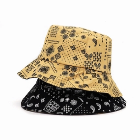Vintage Cashew Flowers Bucket Hat