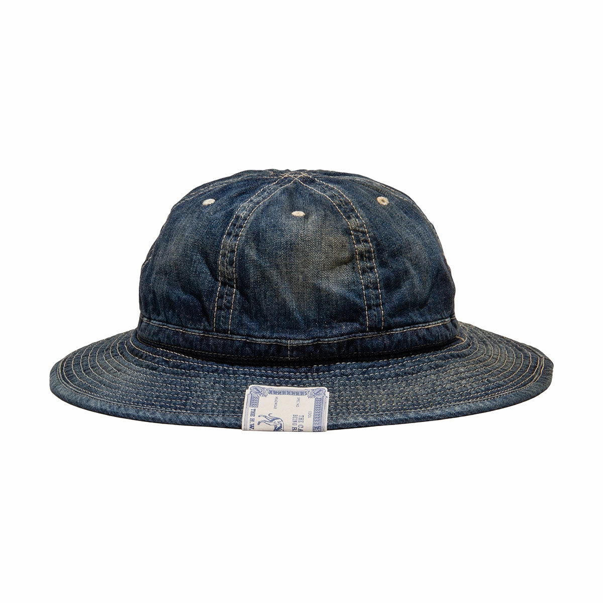 VINTAGE DENIM FATIGUE HAT - Indigo