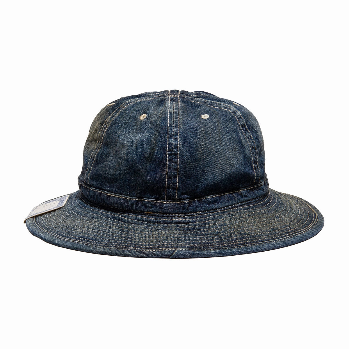 VINTAGE DENIM FATIGUE HAT - Indigo