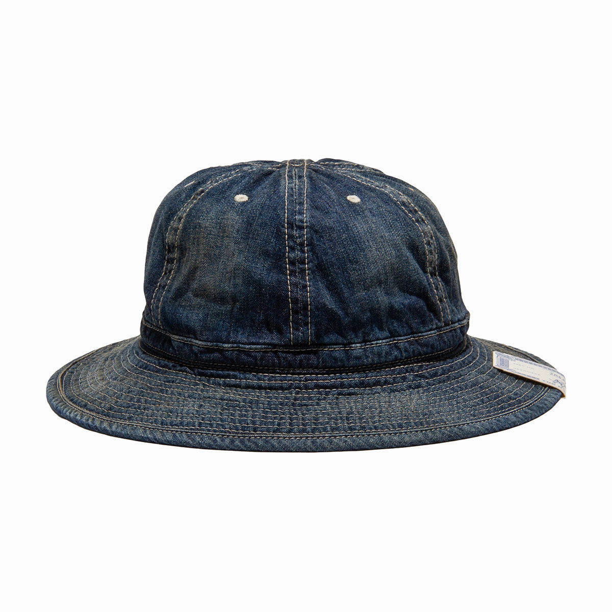 VINTAGE DENIM FATIGUE HAT - Indigo