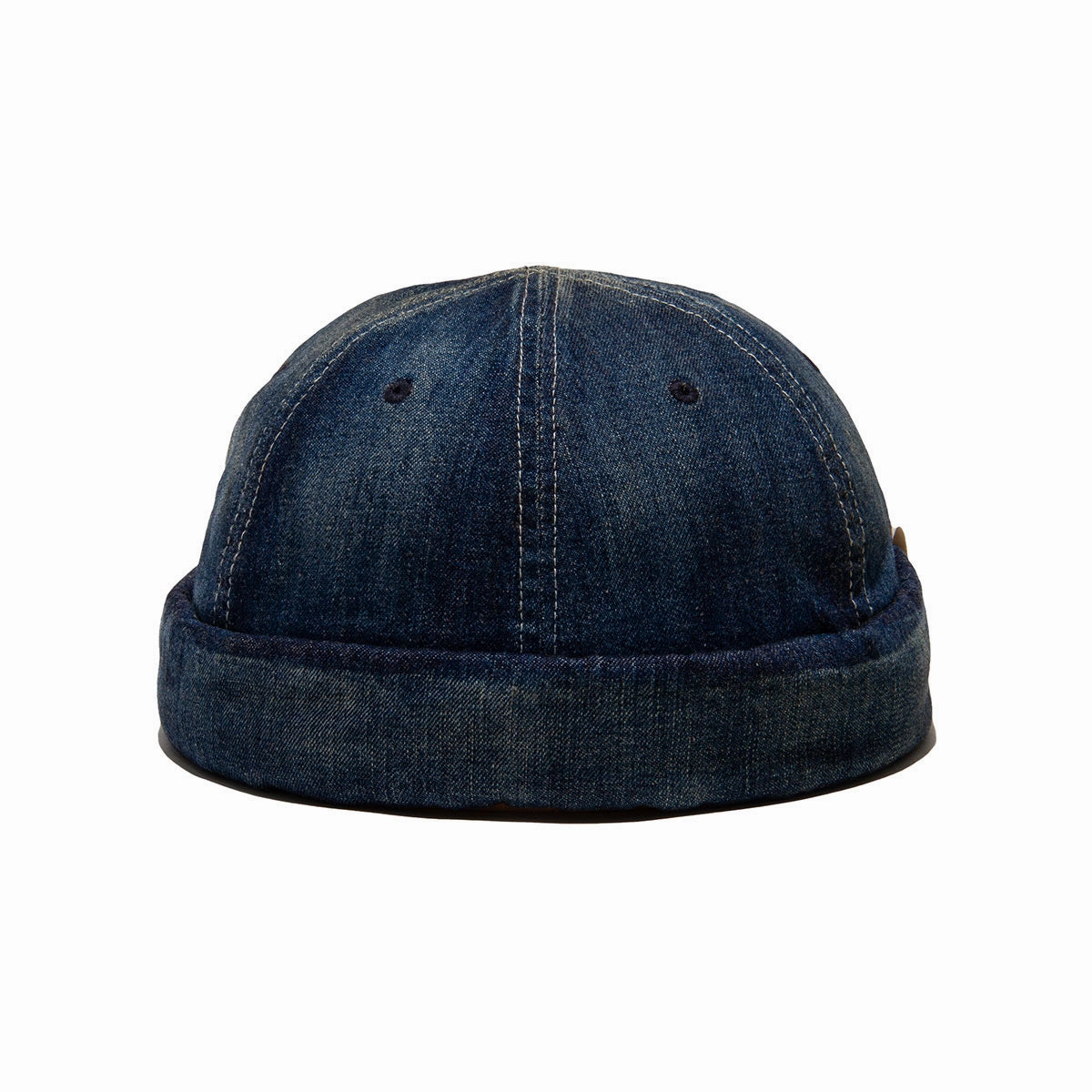 VINTAGE DENIM ROLL CAP - Indigo