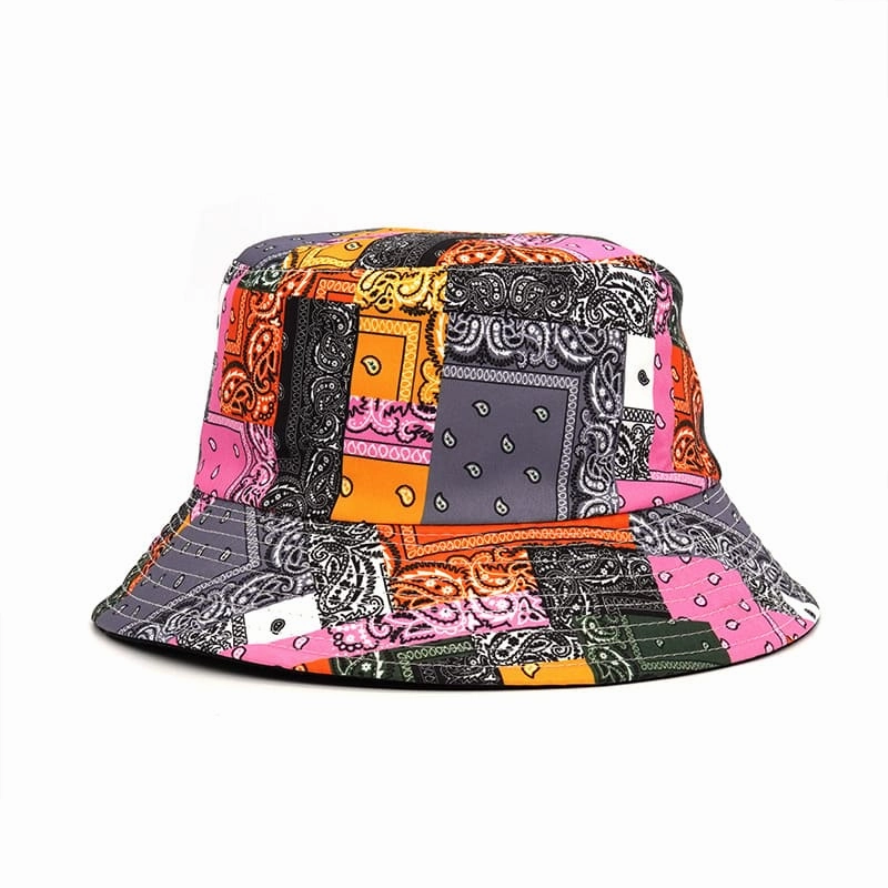 Vintage Hippie Drops Bucket Hat