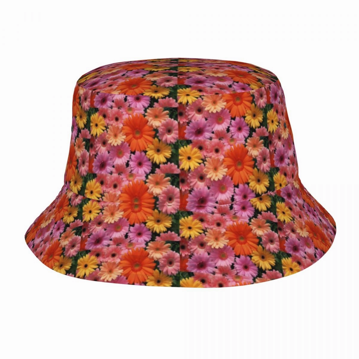 Vintage Hippie Flowers Bucket Hat