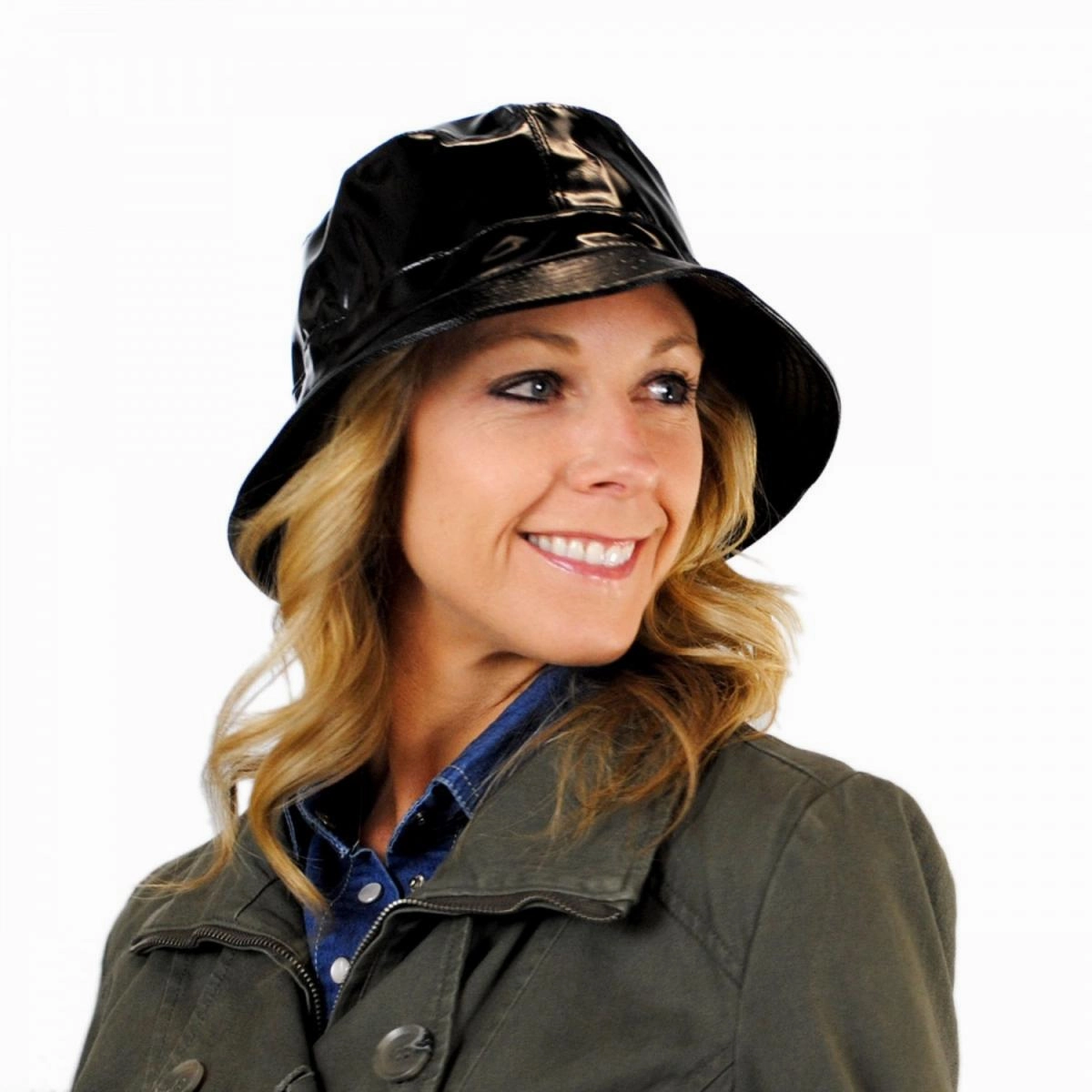 Vinyl Rain Bucket Hat