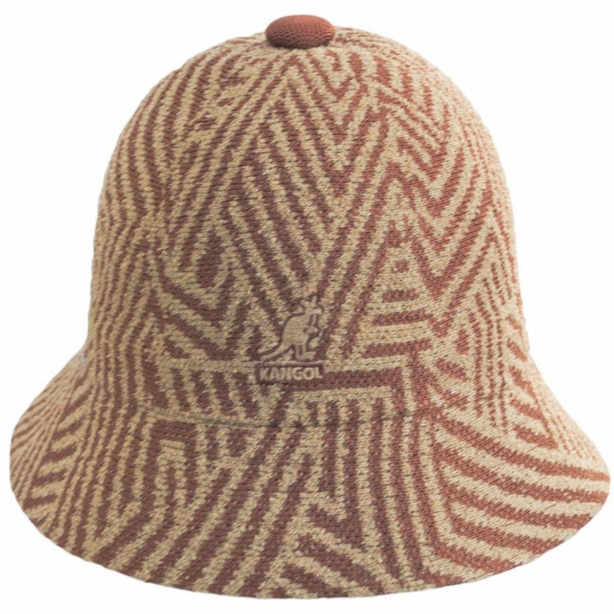 Virtual Grid Casual Bucket Hat
