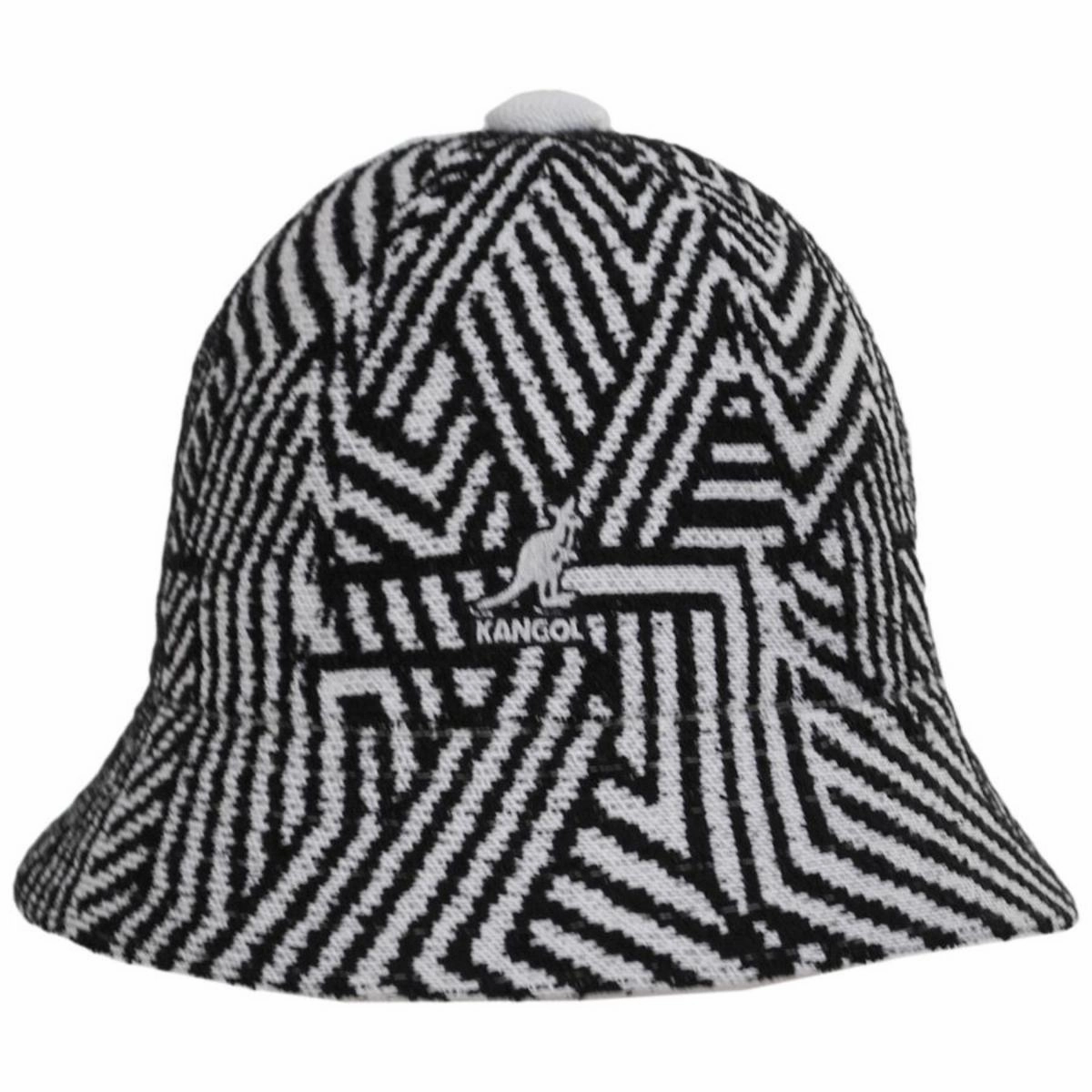 Virtual Grid Casual Bucket Hat