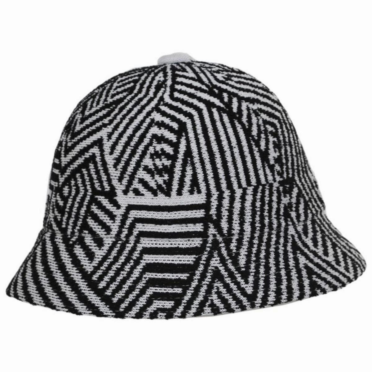Virtual Grid Casual Bucket Hat