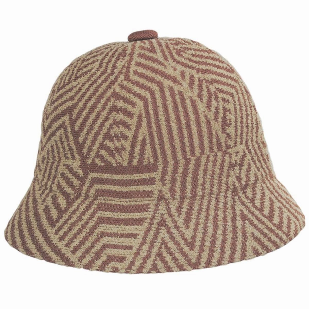 Virtual Grid Casual Bucket Hat