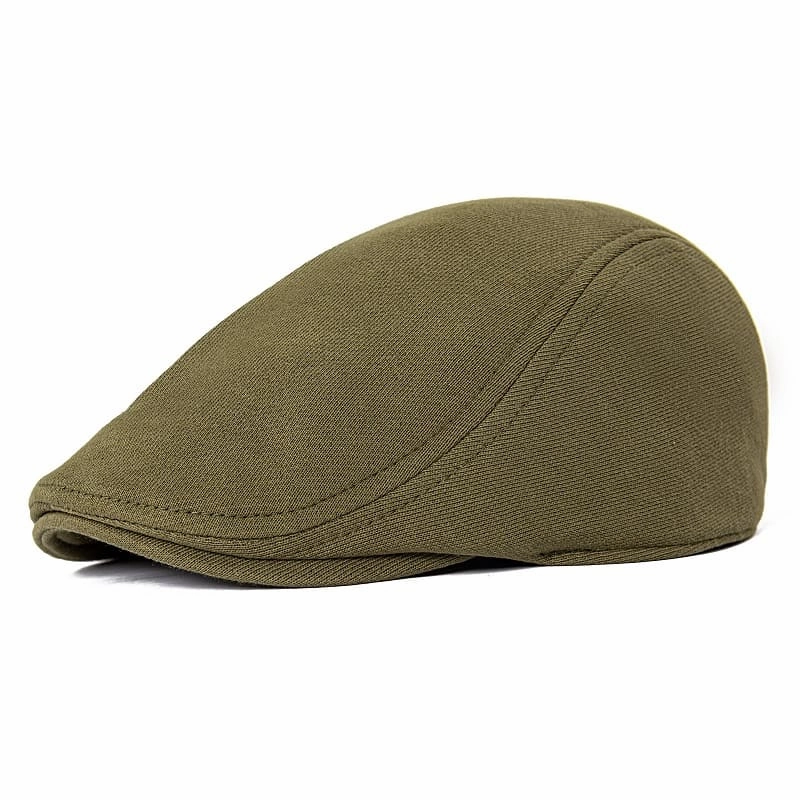 Voboom Classic Cotton Flat Cap