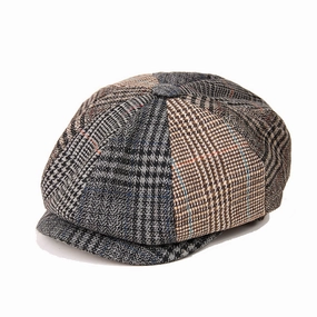 Wagner Tartan Newsboy Cap