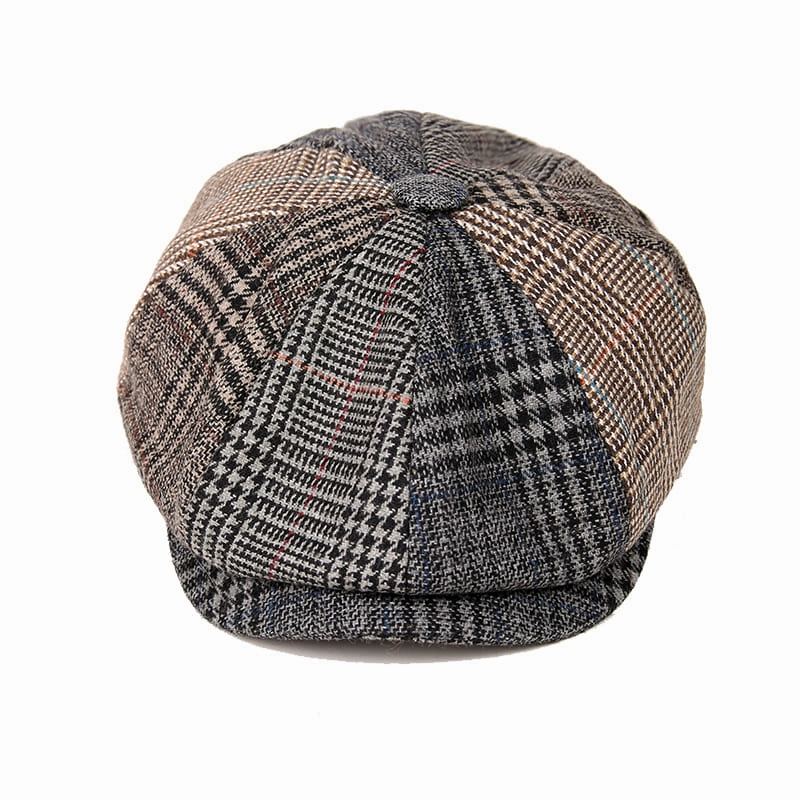 Wagner Tartan Newsboy Cap