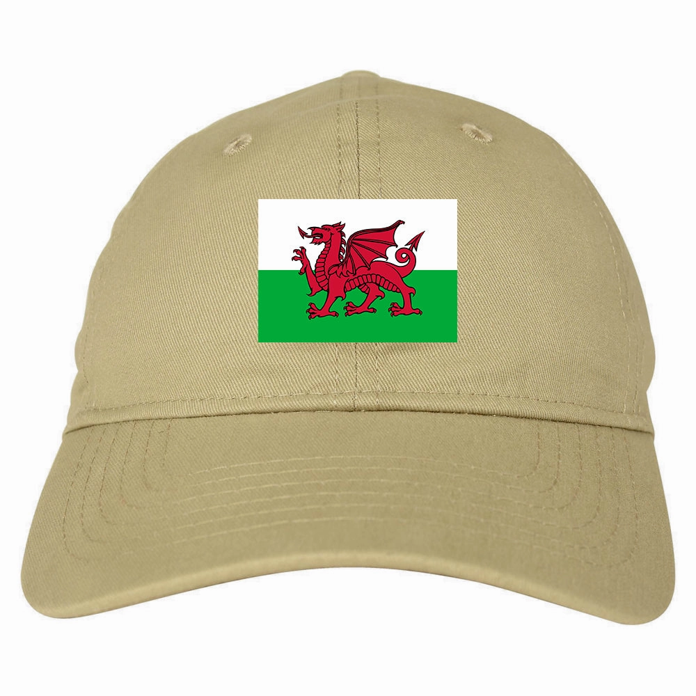 Wales Flag Country Chest Mens Dad Hat Baseball Cap