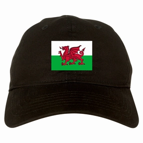 Wales Flag Country Chest Mens Dad Hat Baseball Cap