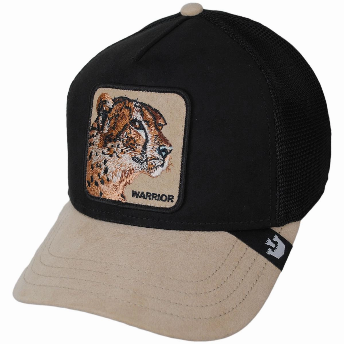 Warrior Suede Mesh Trucker Snapback Baseball Cap