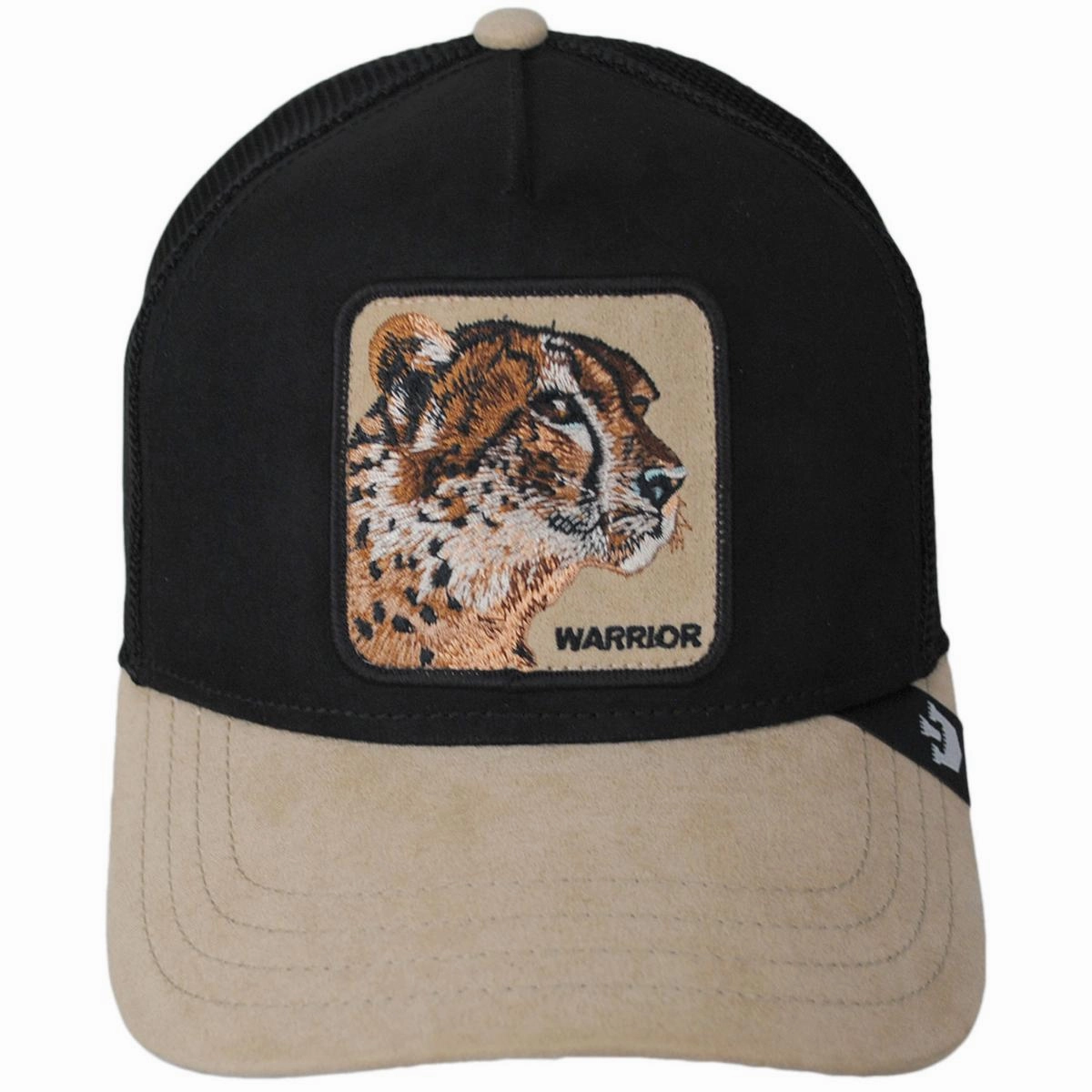 Warrior Suede Mesh Trucker Snapback Baseball Cap