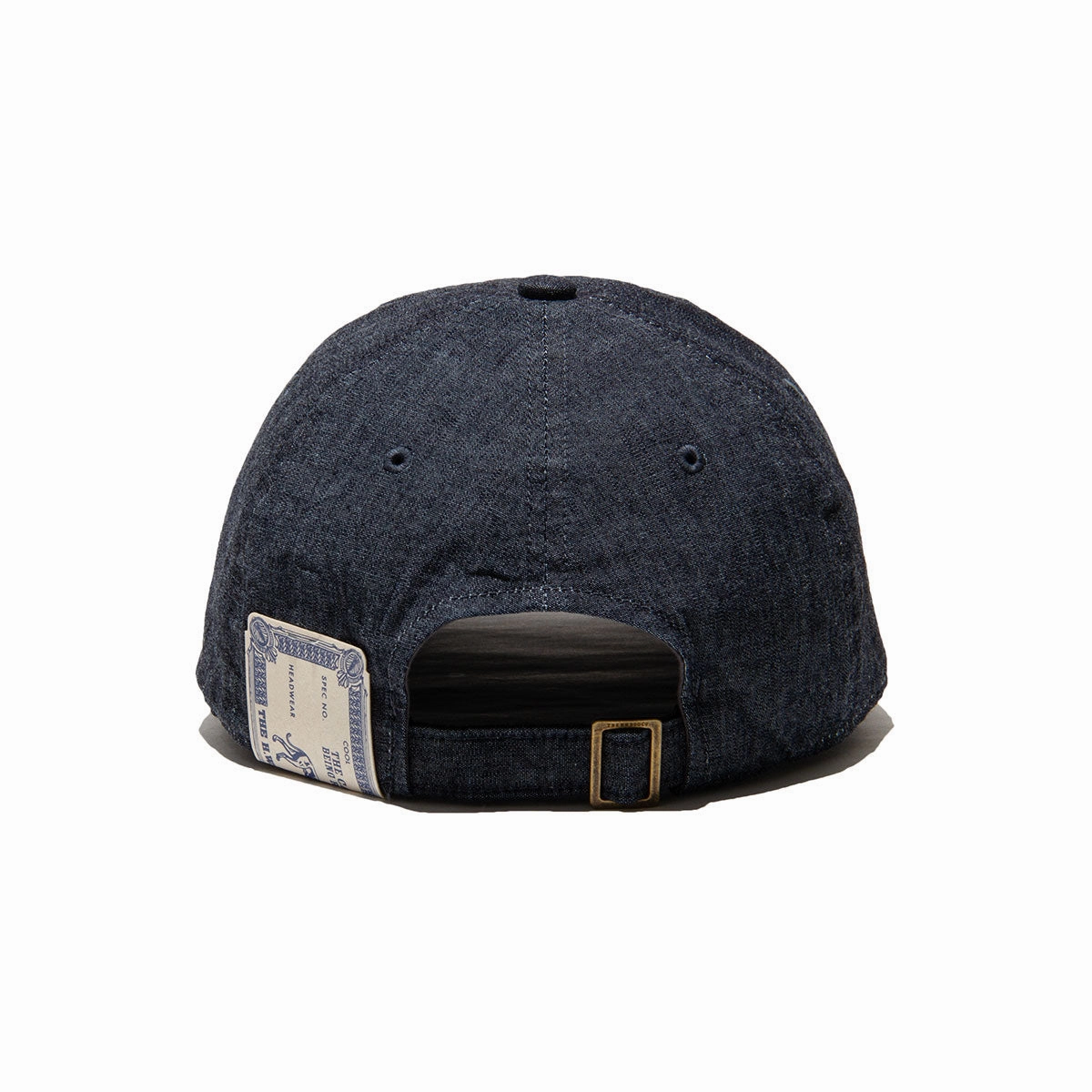 WASH DENIM UNION CAP - Indigo