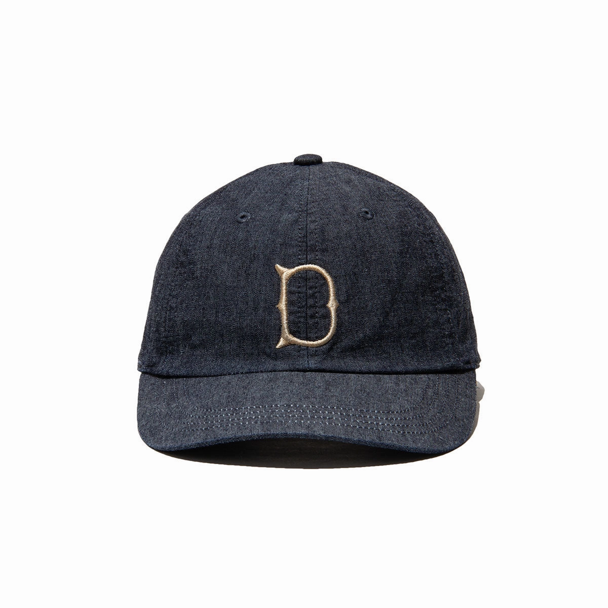 WASH DENIM UNION CAP - Indigo
