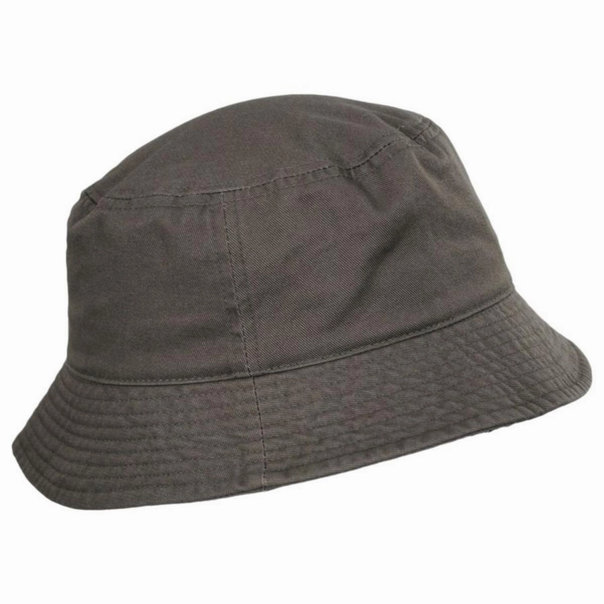 Washed Cotton Bucket Hat