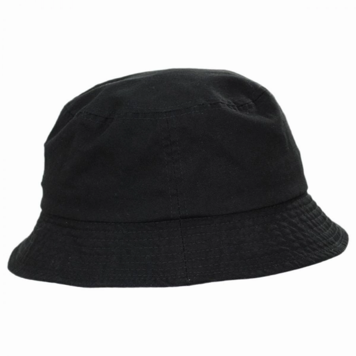 Washed Cotton Bucket Hat