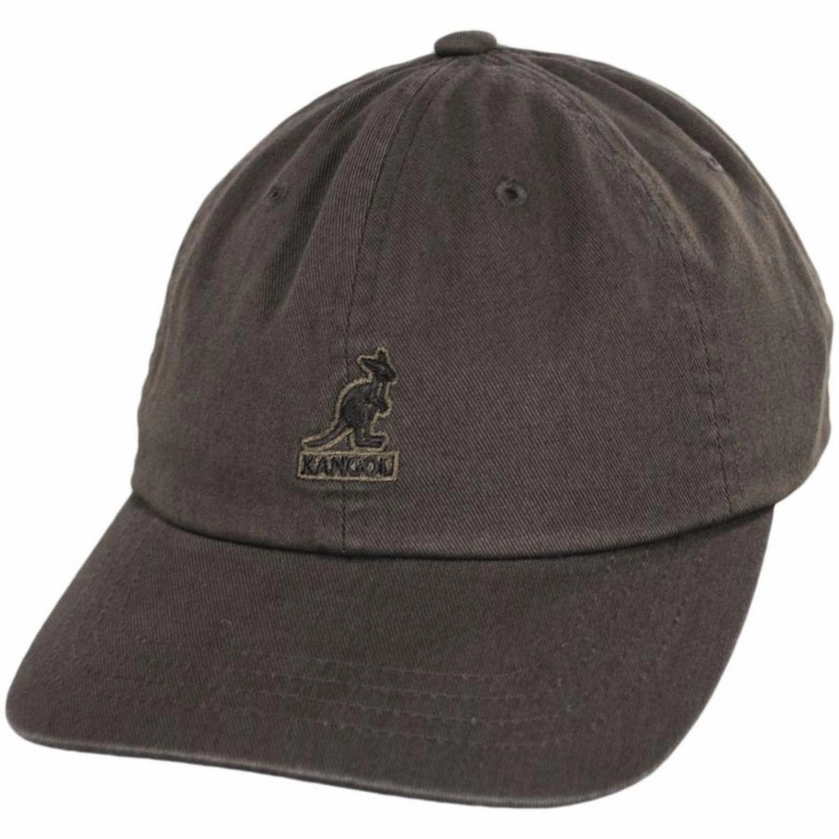 Washed Cotton Strapback Baseball Cap Dad Hat