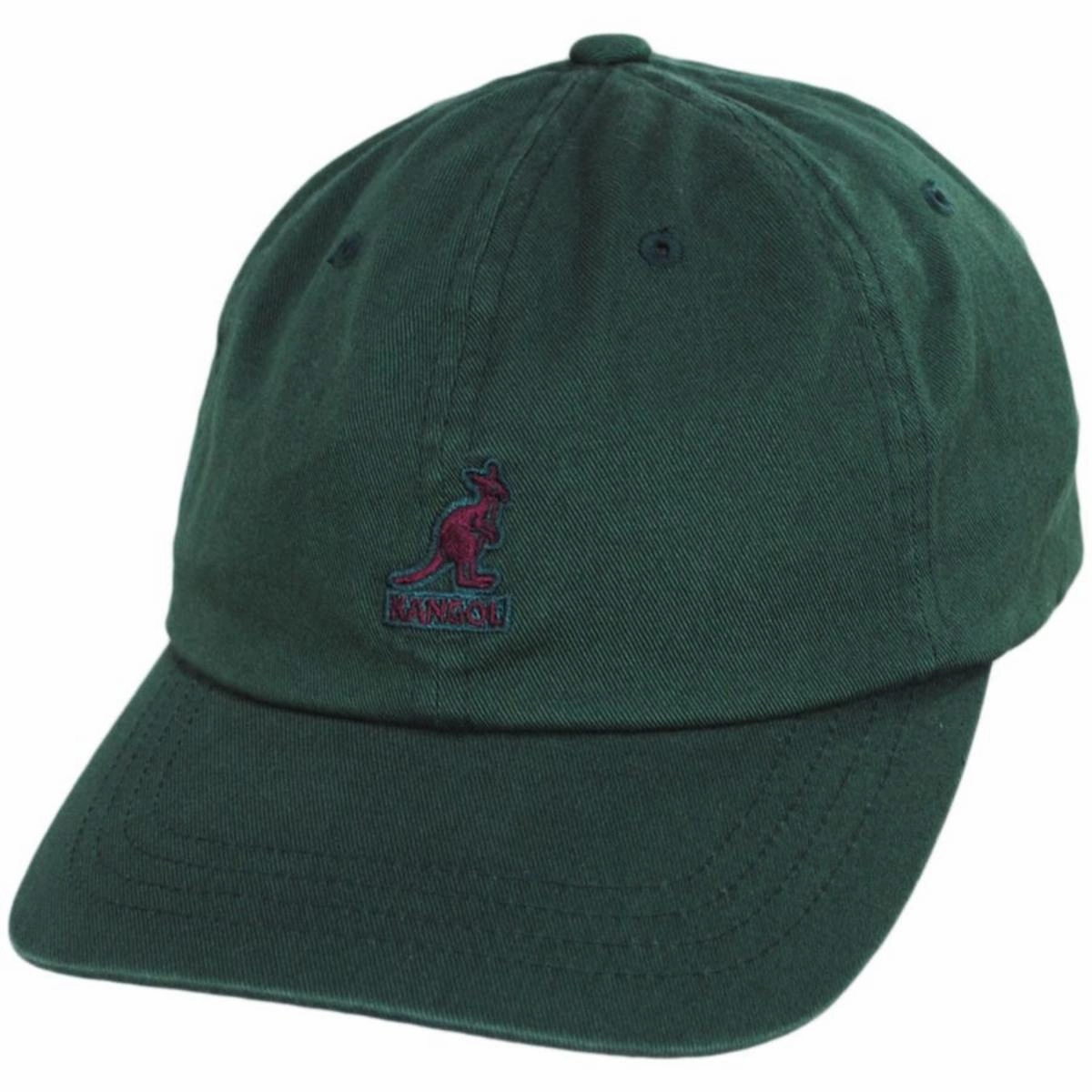 Washed Cotton Strapback Baseball Cap Dad Hat