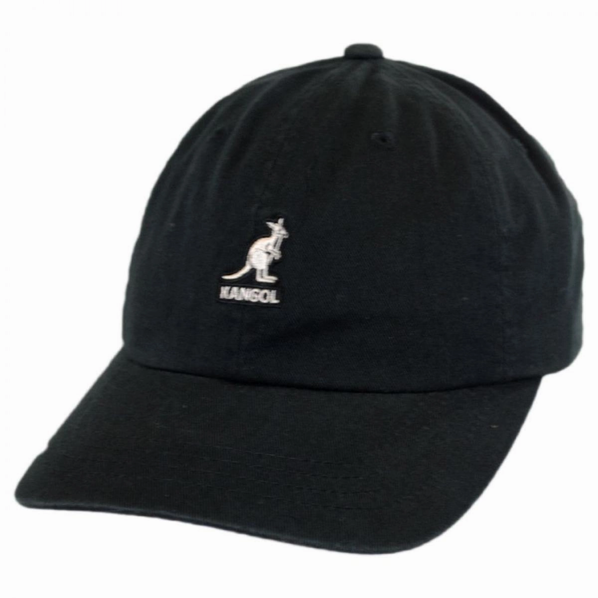 Washed Cotton Strapback Baseball Cap Dad Hat