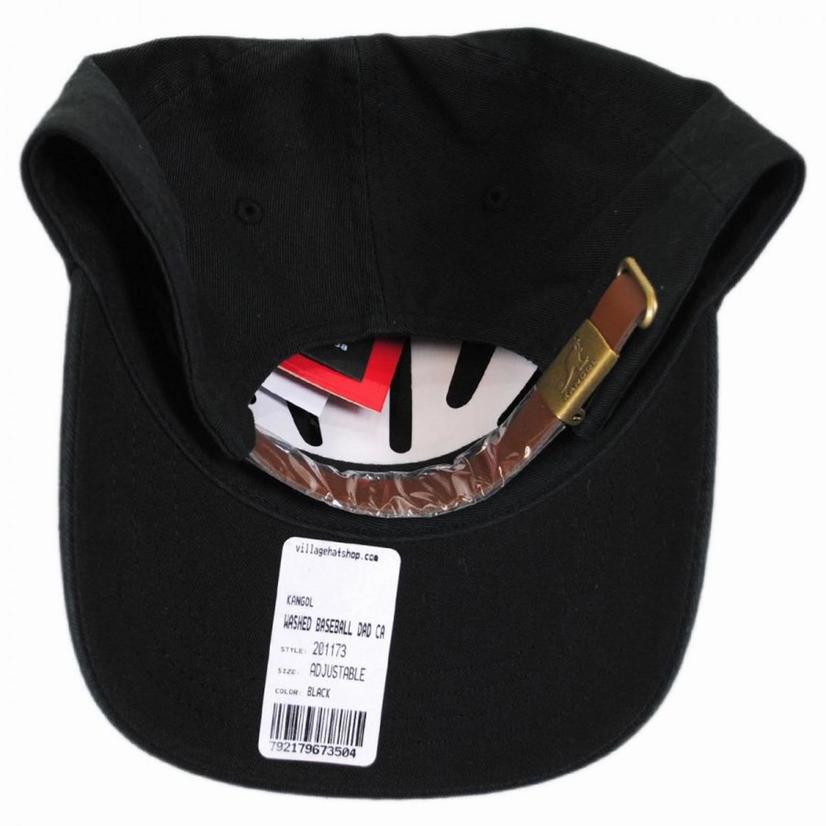 Washed Cotton Strapback Baseball Cap Dad Hat