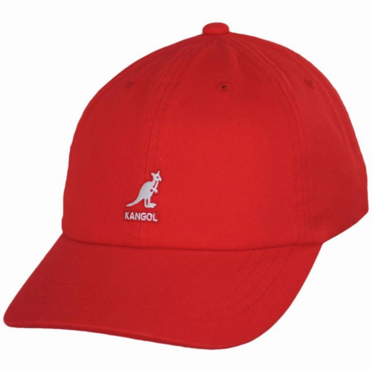 Washed Cotton Strapback Baseball Cap Dad Hat - Fashion Colors