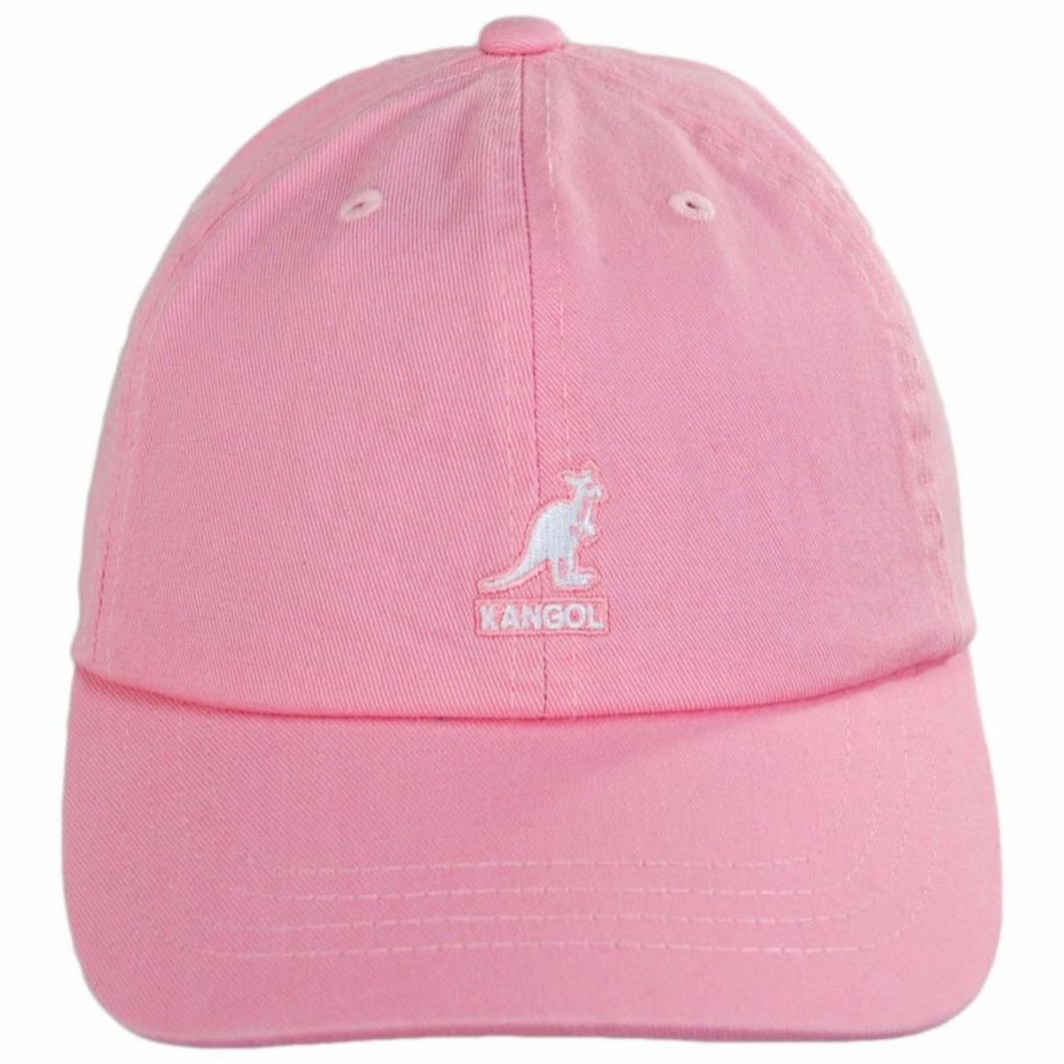 Washed Cotton Strapback Baseball Cap Dad Hat - Fashion Colors