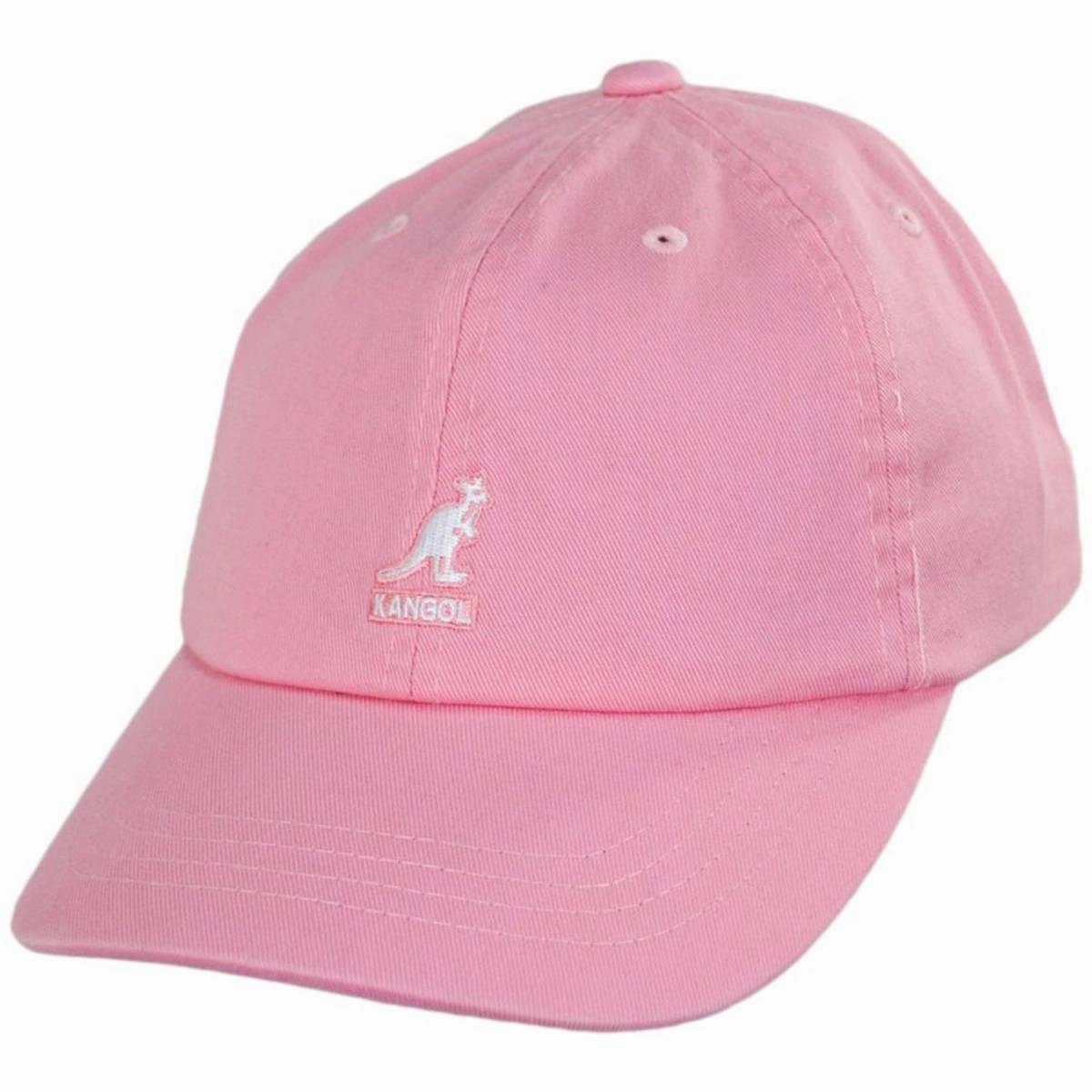 Washed Cotton Strapback Baseball Cap Dad Hat - Fashion Colors