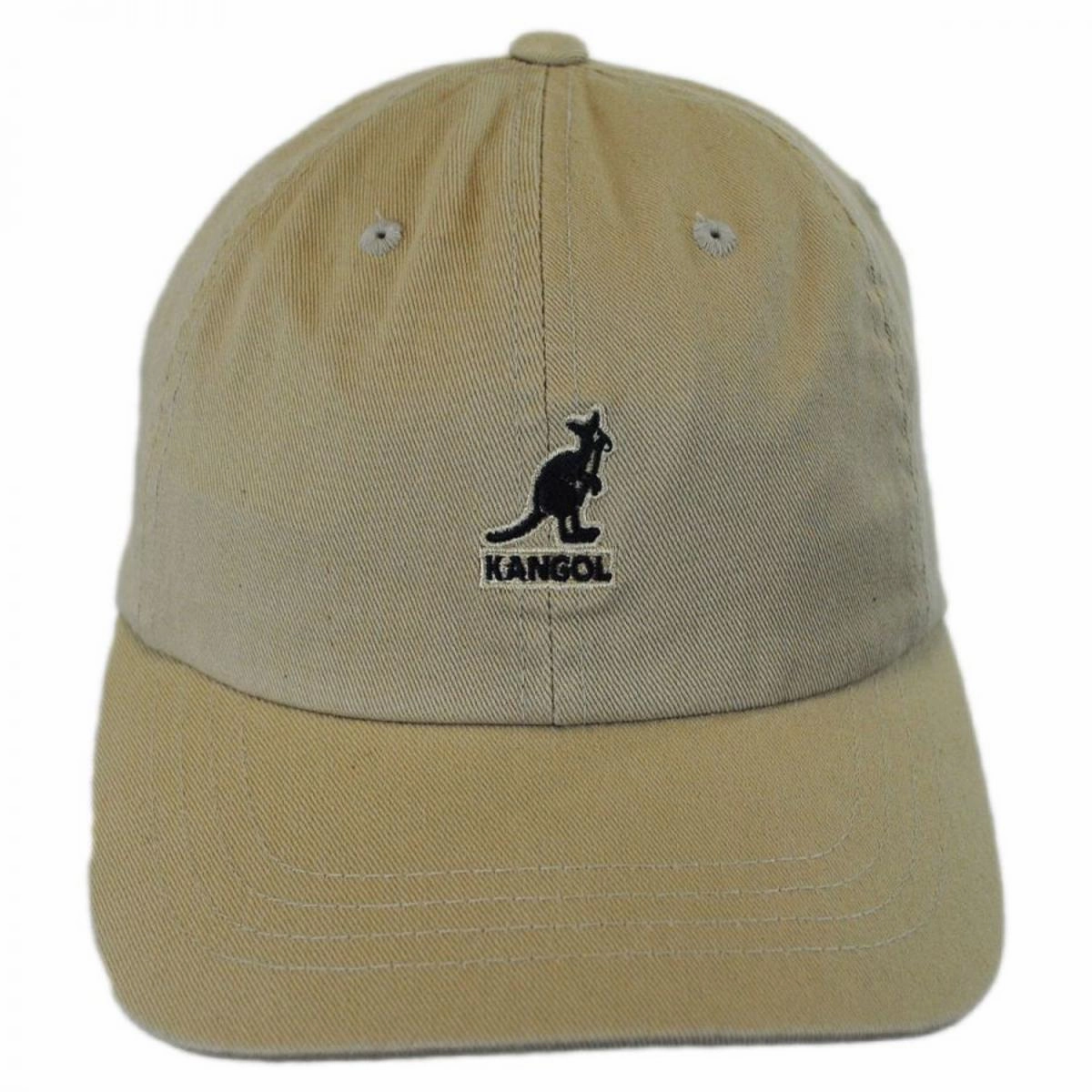 Washed Cotton Strapback Baseball Cap Dad Hat