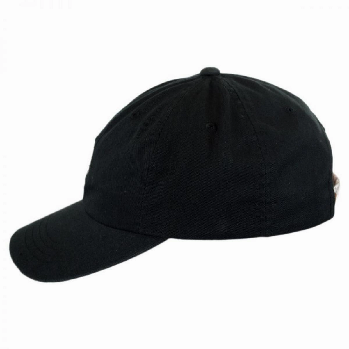 Washed Cotton Strapback Baseball Cap Dad Hat