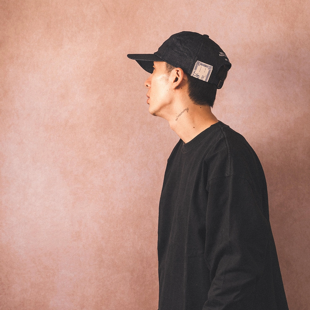 WASHED DENIM CAP