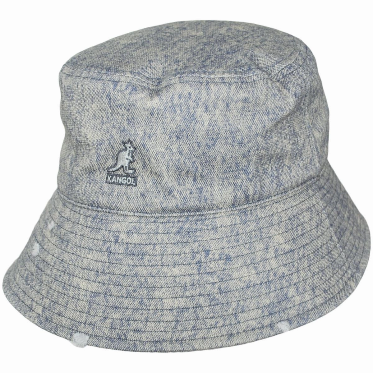 Washed Denim Cotton Bucket Hat