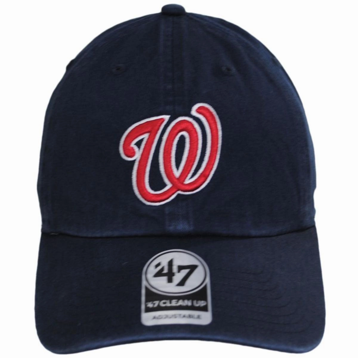 Washington Nationals MLB Clean Up Strapback Baseball Cap Dad Hat