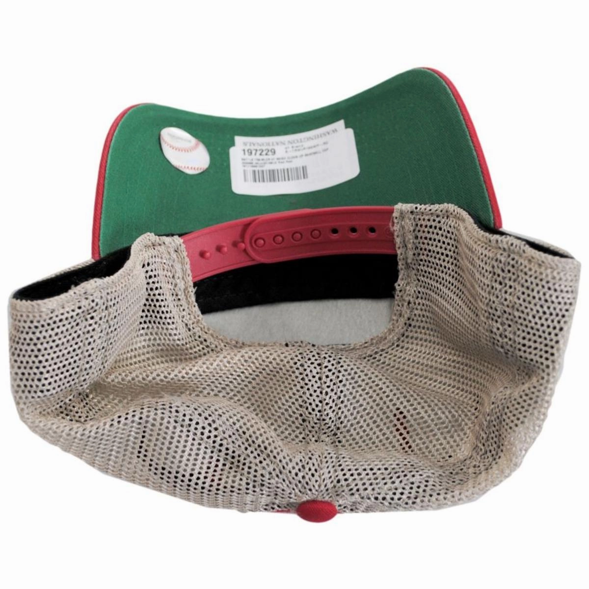 Washington Nationals Trawler 47 Mesh Clean Up Baseball Cap