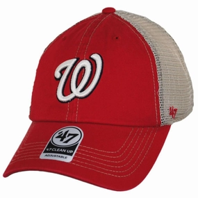 Washington Nationals Trawler 47 Mesh Clean Up Baseball Cap