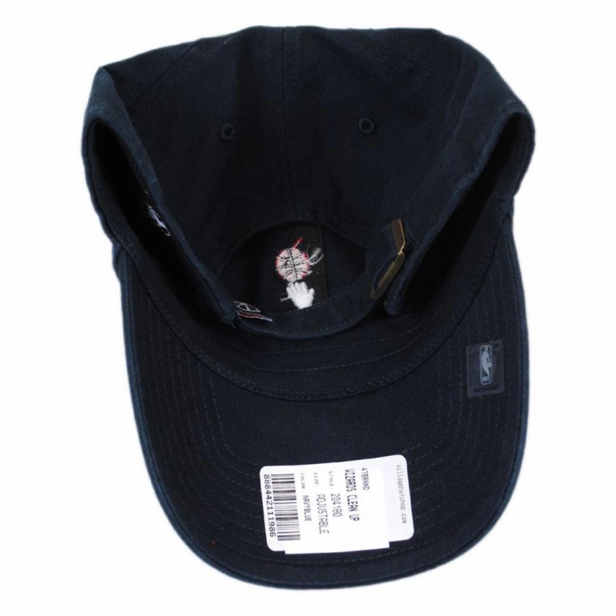 Washington Wizards NBA Clean Up Strapback Baseball Cap Dad Hat