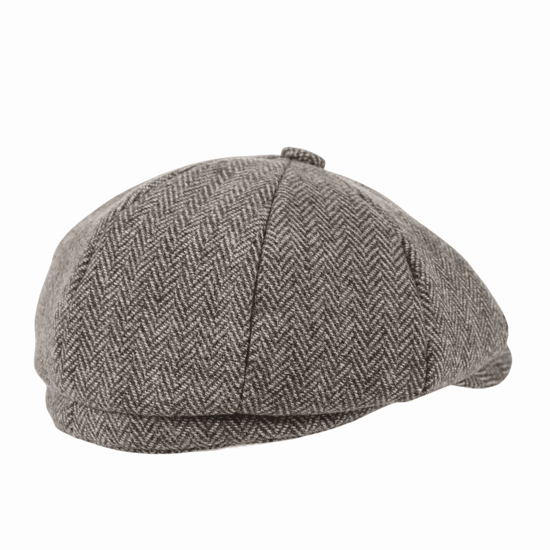 Waterford Herringbone Wool Newsboy Cap