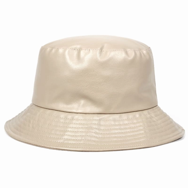 Waterproof Leather Bucket Hat