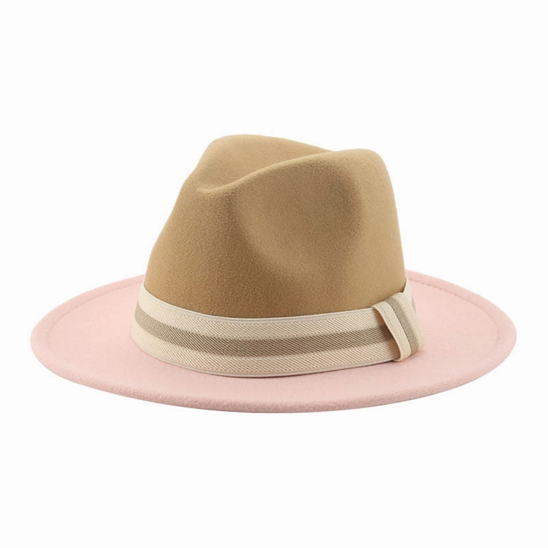 Watford Bicolor Band Fedora Hat
