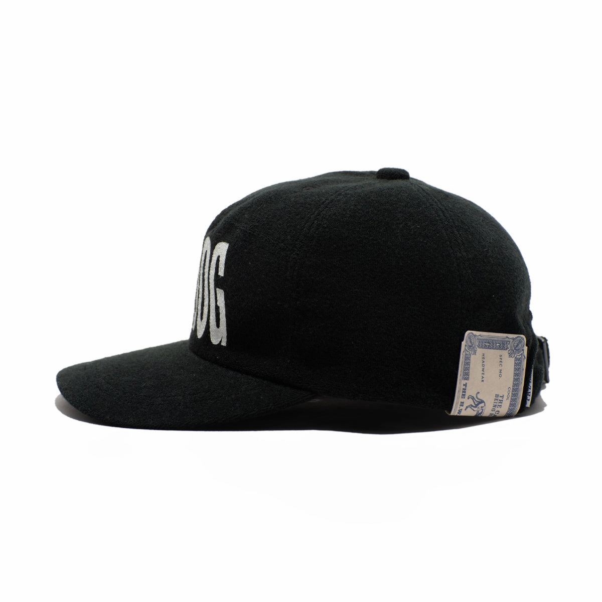 WAVY LOGO COMMERCIAL CAP - Black